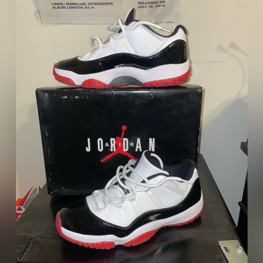 Retro 11 low concord bred. Size 12.